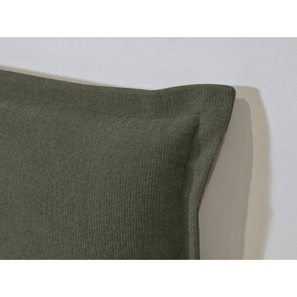 Tumši zaļa/dabīga toņa divvietīga gulta ar redelēm 160x200 cm Charlie – Bobochic Paris-image-4