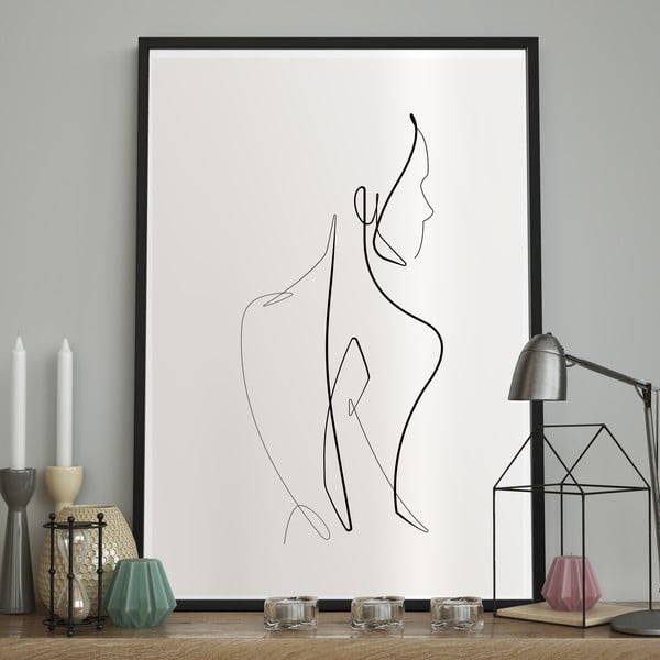 Glezna 70x100 cm Sketchline Naked – DecoKing-image-1