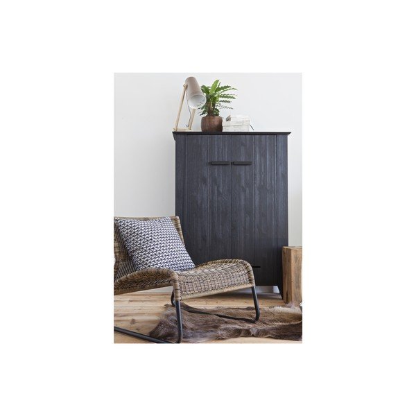 Skapis Joep Black, 142 cm-image-3