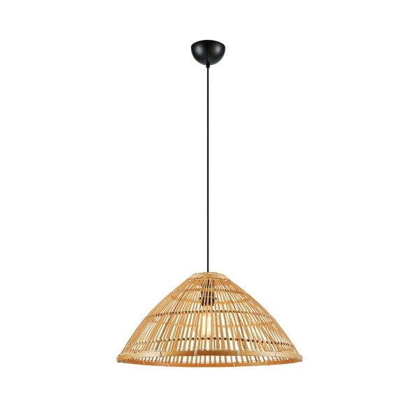 Dabīga toņa piekaramā lampa ar bambusa abažūru ø 58 cm Capello – Markslöjd