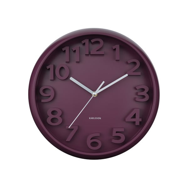 Sienas pulkstenis ø 33,5 cm Elevated Classic Numbers – Karlsson