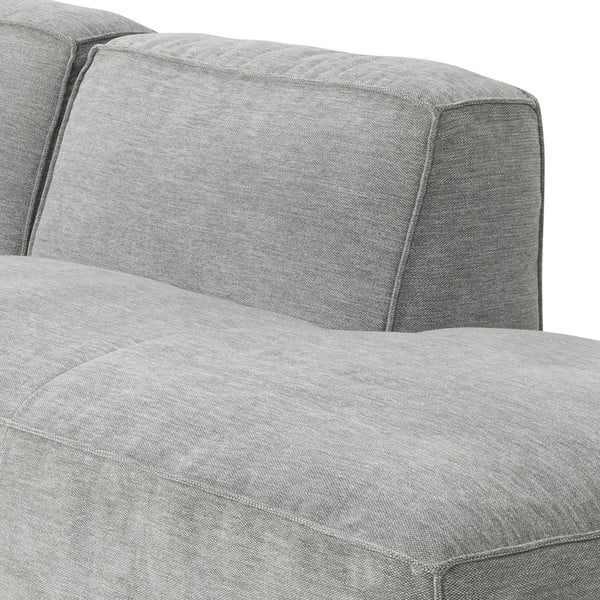 Gaiši pelēks moduļu stūra dīvāns Bonami Selection Fairfield, labais stūris, 266 cm-image-1