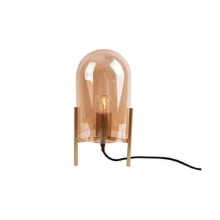 Stikla galda lampa zelta krāsā Leitmotiv Glass Bell