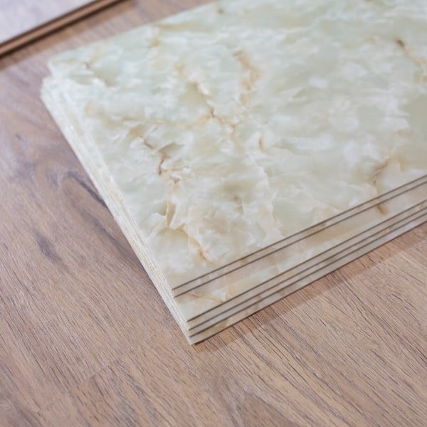 Sienas pašlīmējoši paneļi (6 gab.) 60x30 cm Green Onyx – SP TREND-image-1