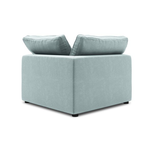 Gaiši zila modulārā dīvāna divpusējā stūra daļa Windsor & Co Sofas Galaxy-image-2