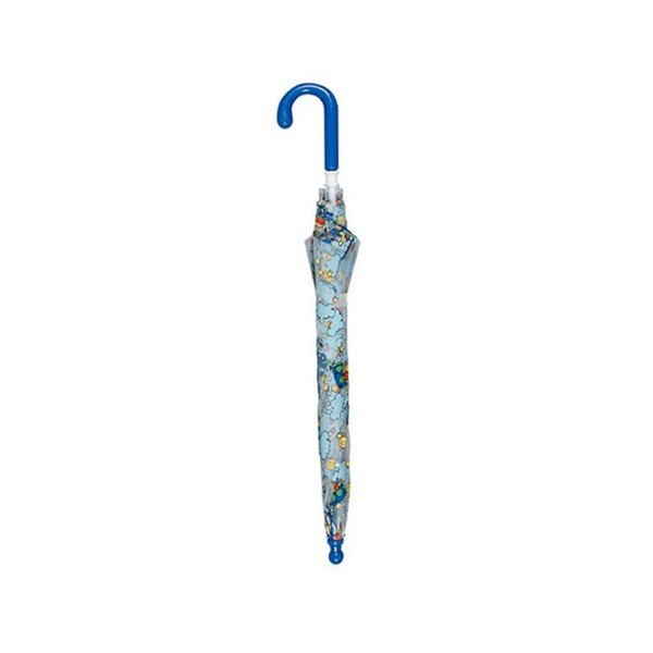 Bērnu caurspīdīgs lietussargs ar zilām detaļām Ambiance Doppler, ⌀ 70 cm-image-1