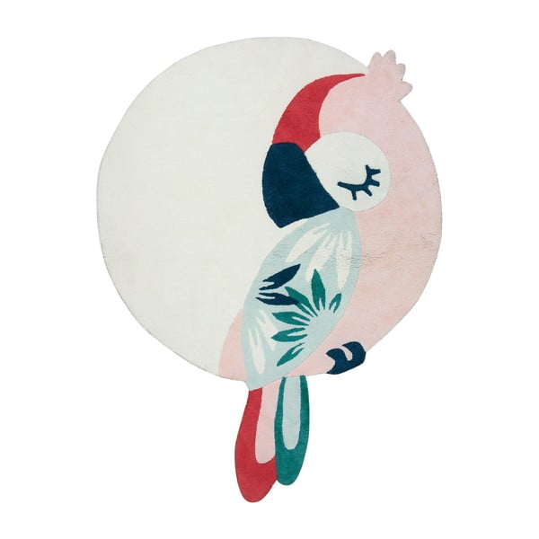 Bērnu paklājs ø 120 cm Tropical Parrot – Lilipinso