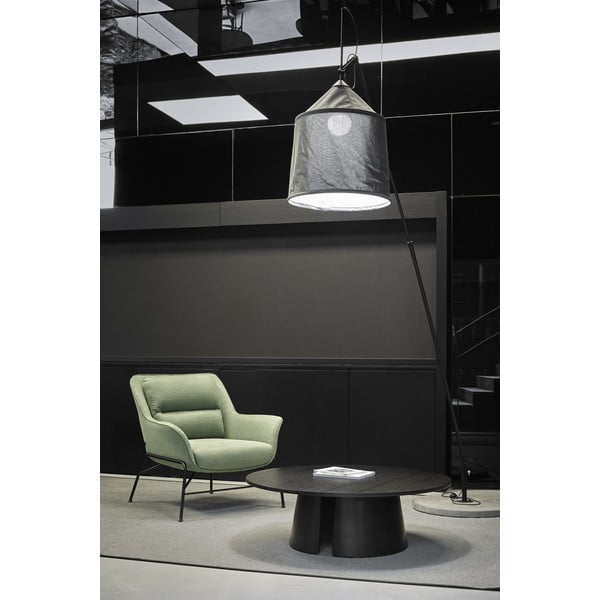 Melns žurnālgaldiņš Teulat Cep, ø 110 cm-image-1