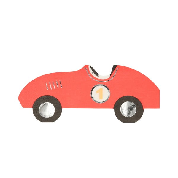 Papīra salvetes (16 gab.) Race Car – Meri Meri
