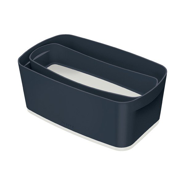 Pelēka glabāšanas kaste ar vāku Leitz Cosy, tilpums 5 l-image-4