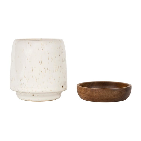 Krēmkrāsas keramikas krūze 100 ml Nordika – Sema-image-2