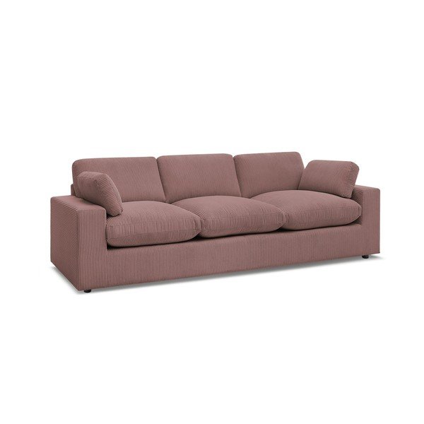 Rozā velveta dīvāns 250 cm Belair – Bobochic Paris-image-2