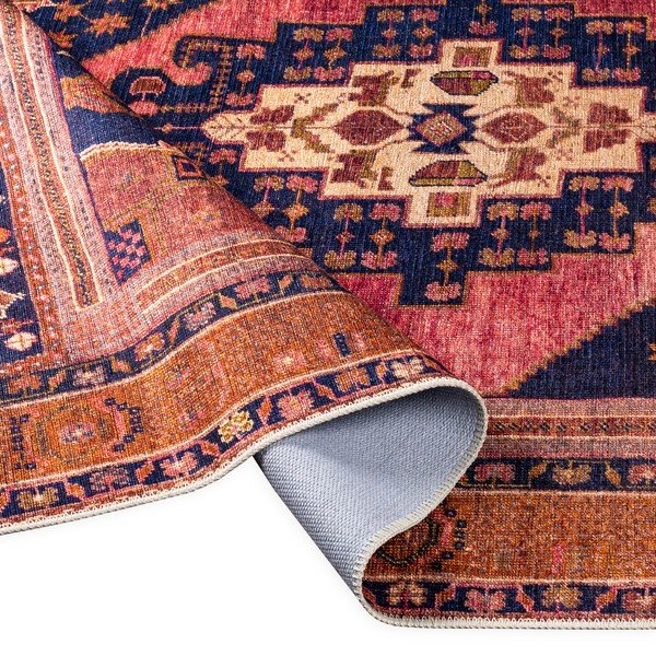 Oranži rozā paklājs Floorita Senneh, 80 x 150 cm-image-4