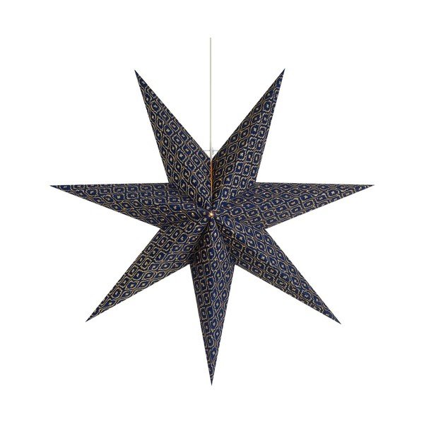 Tumši zils piekarināms Ziemassvētku gaismas dekors Baroque – Markslöjd