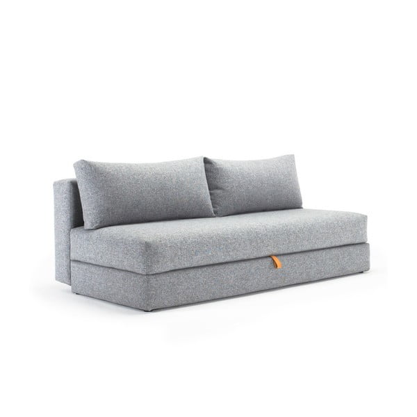 Pelēka dīvāna gulta Inovācija Osvald Twist Granite