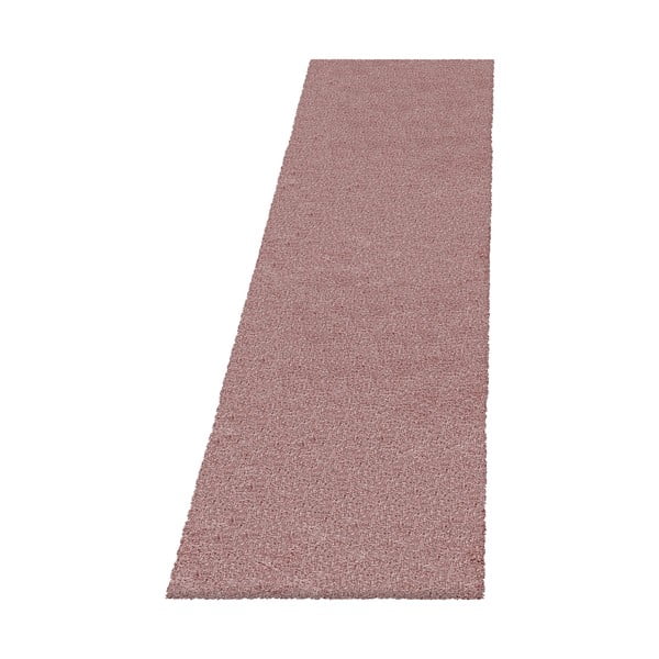 Rozā celiņa paklājs 80x250 cm Fluffy – Ayyildiz Carpets