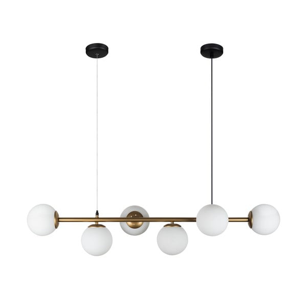 Piekarama lampa zelta krāsā Squid Lighting Owl, augstums 120 cm-image-2