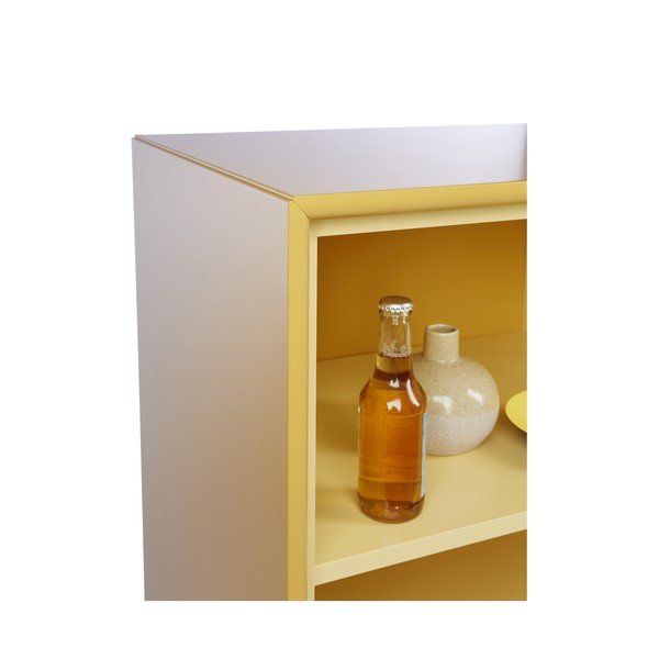 Tumši dzeltena kumode Tom Tailor Color Box, 114 x 137 cm-image-1