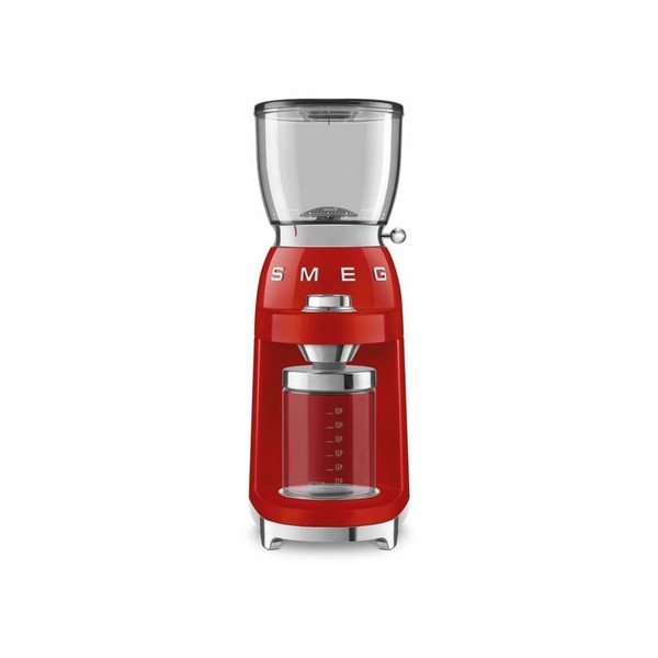 SMEG 50. gadu retro sarkanā kafijas dzirnaviņas-image-1