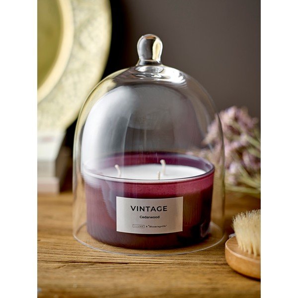 Aromātiskā svece degšanas laiks 25 h Vintage Cedarwood – ILLUME x Bloomingville-image-1