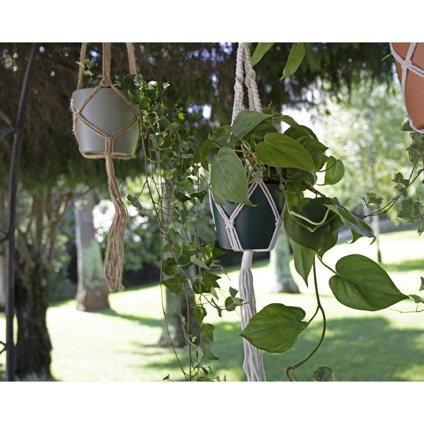 Tekstila ķēde puķu podiem ø 13 cm (augstums 100 cm) Macramé – Artevasi-image-2