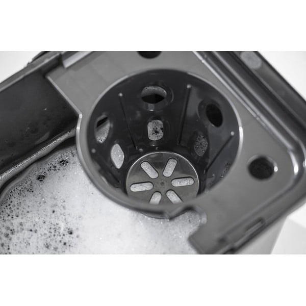 Pelēks birstes spainis no pārstrādātas plastmasas Addis Eco Range, 12 l-image-3