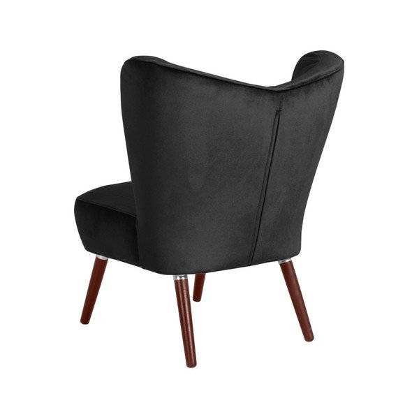 Melns krēsls Max Winzer Sari Velvet-image-1
