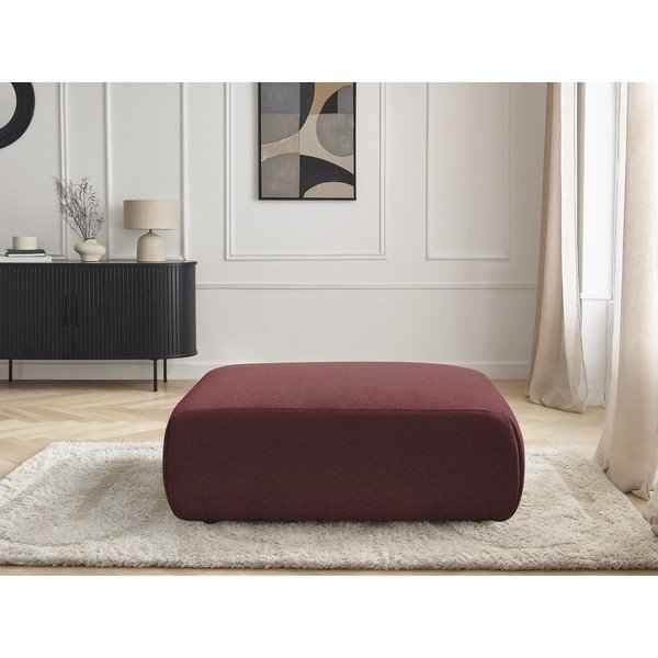 Sarkans modulārais kāju soliņš Jana – Bobochic Paris-image-1