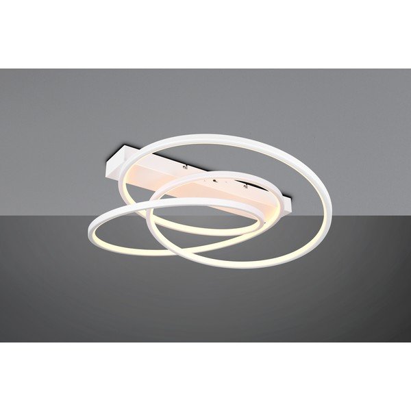 Balta LED griestu lampa ar regulējamu spilgtumu 49x64 cm Darvin – Trio-image-2