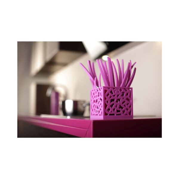 24 violetu galda piederumu komplekts ar statīvu Vialli Design Mia-image-2