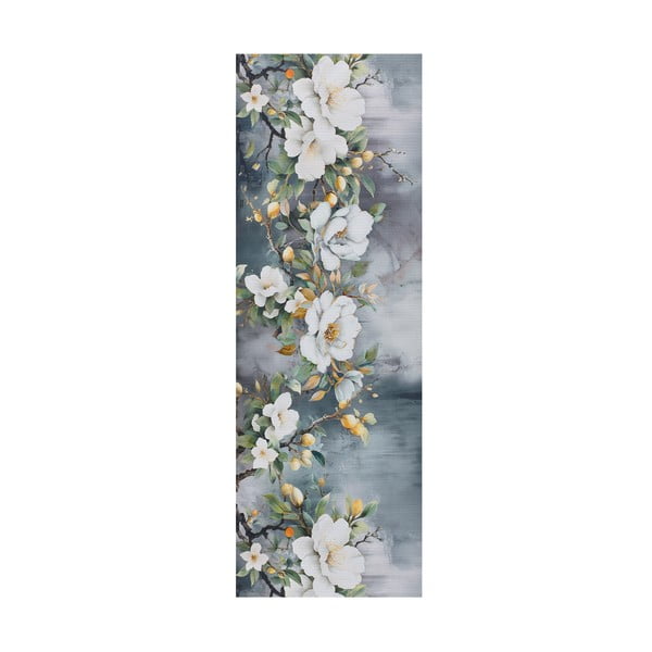 Zils mazgājams celiņa paklājs 52x100 cm Ricci Sara – Universal