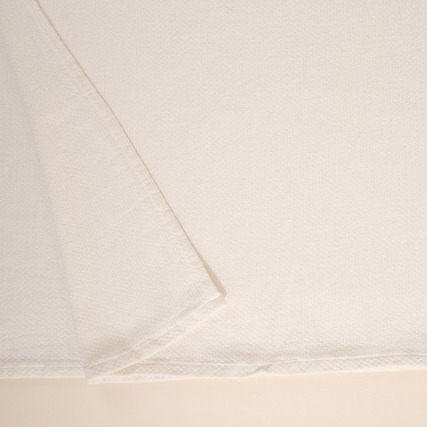 Balts kokvilnas pārklājs divguļamai gultai 160x220 cm Hasir – Mijolnir-image-3