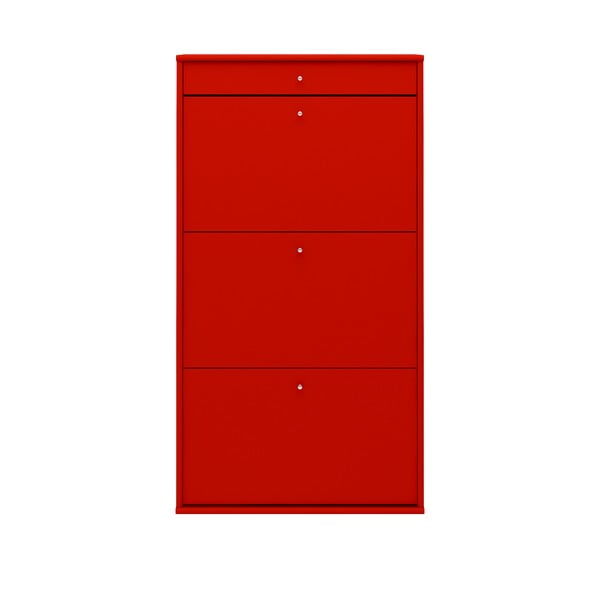 Sarkans apavu plaukts Mistral Red-image-3
