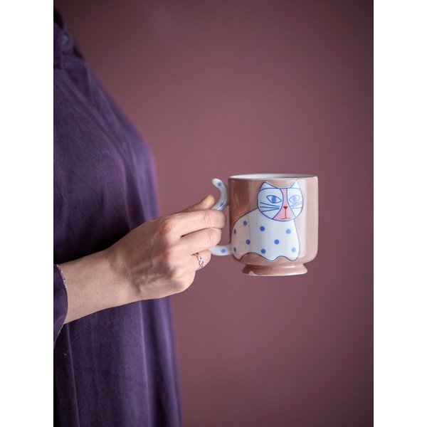 Gaiši brūnas krūzes (4 gab.) Missy – Bloomingville-image-2