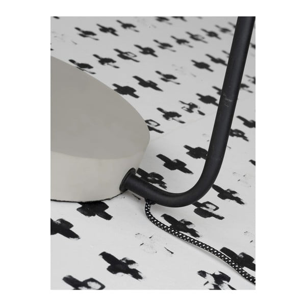 Melna/pelēka stāvlampa ar metāla abažūru (augstums 147 cm) Madrid – it's about RoMi-image-2