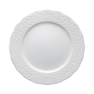 Balts porcelāna šķīvis Brandani Gran Gala, ⌀ 25 cm