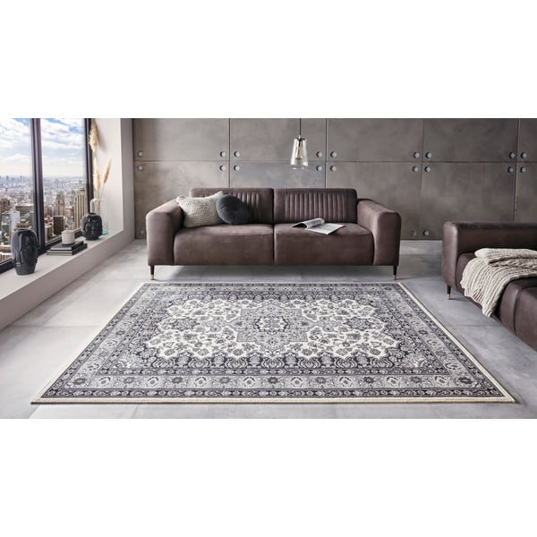Pelēks paklājs Nouristan Parun Tabriz, 120 x 170 cm-image-1