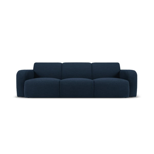 Tumši zils dīvāns no buklē auduma 235 cm Molino – Micadoni Home