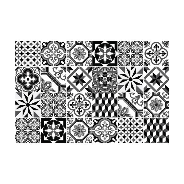 Sienas uzlīmju komplekts (24 gab.) Ambiance Chikito, 10 x 10 cm