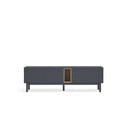 Tumši pelēks TV galds 180x56 cm Corvo – Teulat