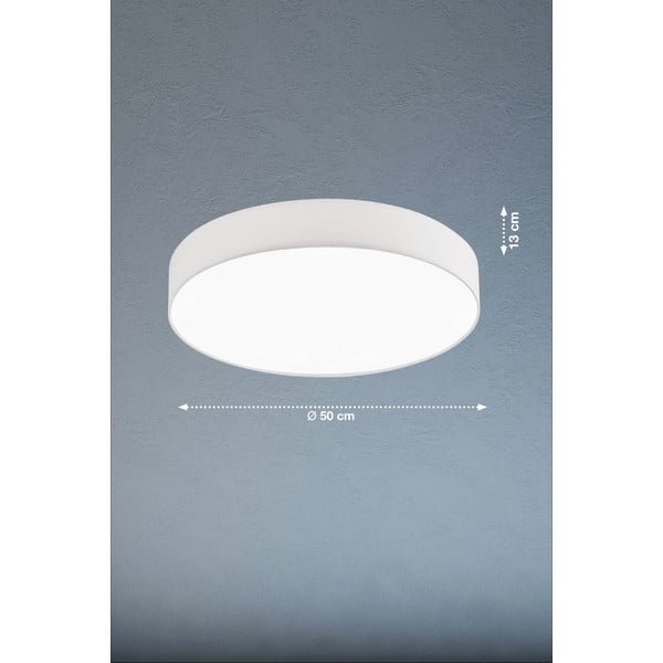 Balta LED griestu lampa ar regulējamu spilgtumu Pina – Fischer & Honsel-image-2