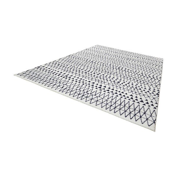 Krēmkrāsas un melns paklājs Mint Rugs Madison, 160 x 230 cm-image-1