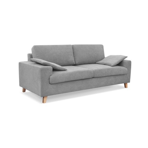Pelēks dīvāns trīs personām Cosmopolitan design Caracas-image-1
