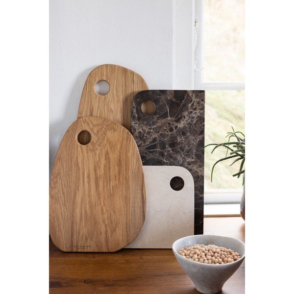 Marmora griešanas dēlis pasniegšanai 38 x 18 cm Marble – Mette Ditmer Denmark-image-4