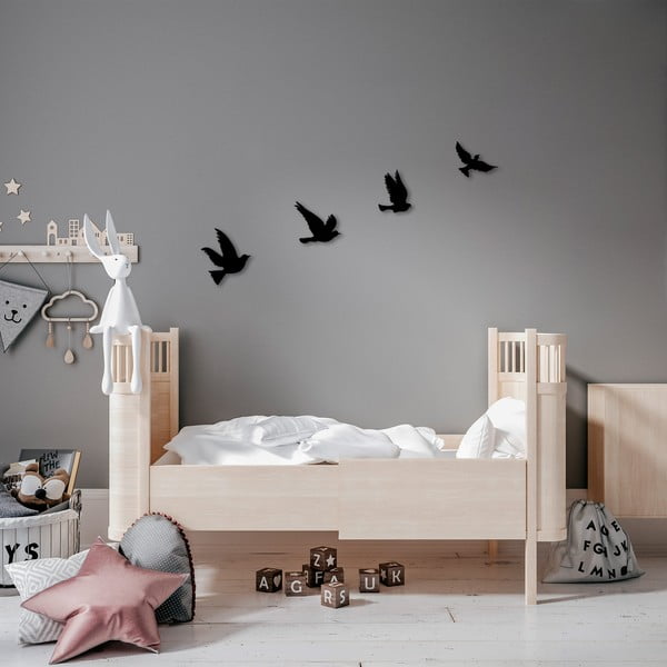 Metāla sienas dekori (4 gab.) 18x20 cm Birds – Wallity-image-1