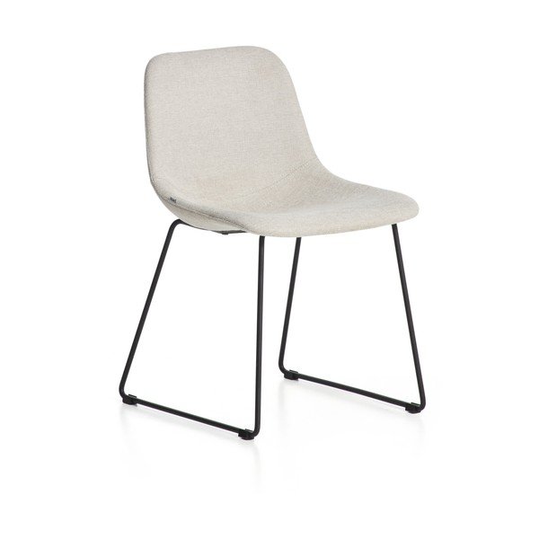 Krēmkrāsas pusdienu krēsls Zahara – Kave Home
