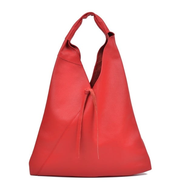 Sarkana ādas somiņa Anna Luchini Hasico