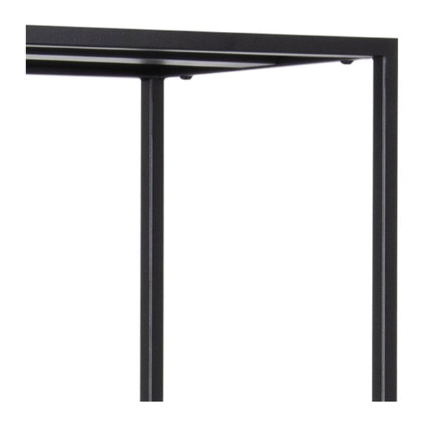 Melns metāla grāmatplaukts 70x185 cm Newcastle – Actona-image-4