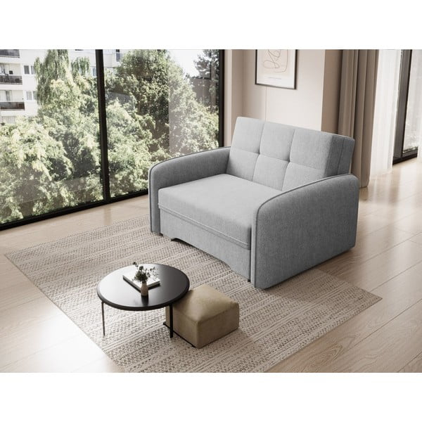 Gaiši pelēks atpūtas krēsls Laine – ELTAP-image-3