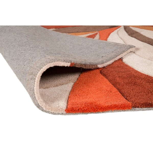 Oranžs paklājs Flair Rugs Splinter, 160 x 220 cm-image-2